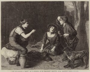 对接，射击樱桃 作者 威廉·穆雷迪（William Mulready）